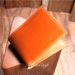 Rocado Shell Cordovan Bifold Wallet